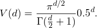 公式1==d是维度